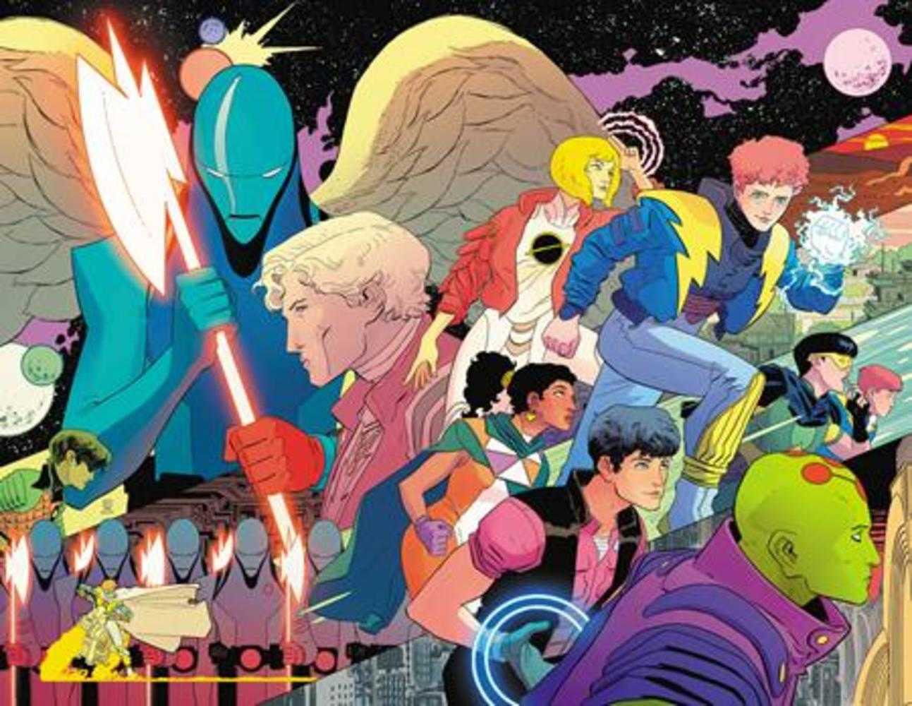 Legion Of Super Heroes #1 Cover A Hayden Sherman Wraparound